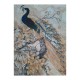 Картина из мраморной мозаики Павлин МПП-4 1400х800 мм
