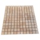 Мозаїчна плитка мармур Beige Mix 23x23x6 мм МКР-2П Полірована