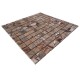 Мозаїчна плитка мармур Bidasar Brown 23x23x6 мм МКР-2П Полірована
