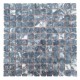 Мозаичная плитка мрамор Black 23х23x6 мм МКР-2СВА Матовая | Галтованная | Античная