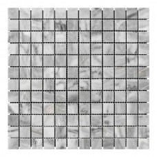 Мозаичная плитка мрамор Grey Mix 23х23x6 мм МКР-2П Полированная