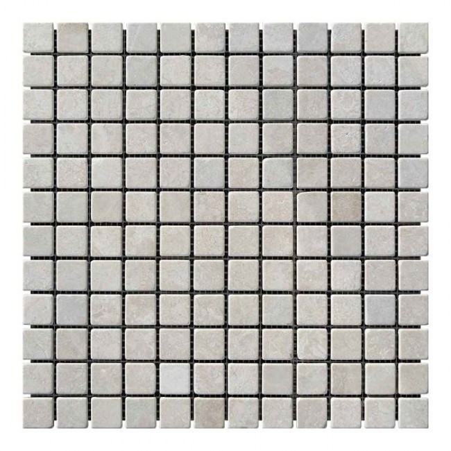 Мозаїчна плитка мармур Victoria Beige 23x23x6 мм МКР-2СВ Матова | Галтована
