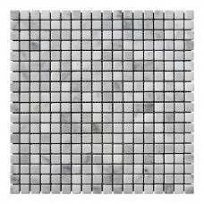 Мозаїчна плитка мармур Grey Mix 15x15x6 мм МКР-4СВ Матова | Галтована