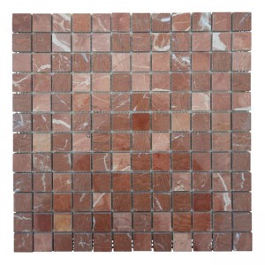 Мозаїка плитка мармур Terrakotta Mix 23х23x6 мм МКР-2П Полірована