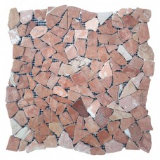 Мозаїчна плитка Terrakotta Mix Хаотична 6 мм МКР-ХСВ Матова | Галтована