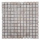 Мозаїчна плитка Травертин Travertine Classic 23x23x6 мм МКР-2СВА Матова | Галтована | Антична